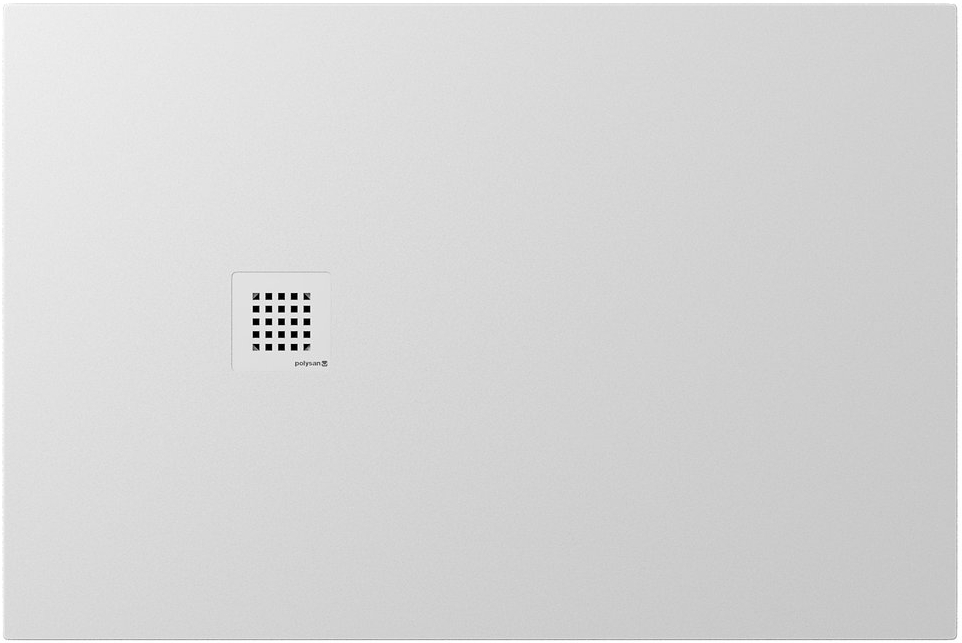 Polysan Treneca brodzik prostokątny 120x80 cm biały 84302.11