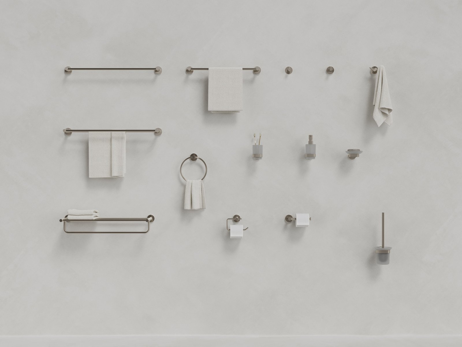 Ravak Kona drążek na ręcznik stal X07P1290