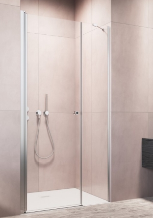 Radaway Eos DWS drzwi prysznicowe 116 cm uchylne chrom połysk/szkło przezroczyste 20240903-151432-128236