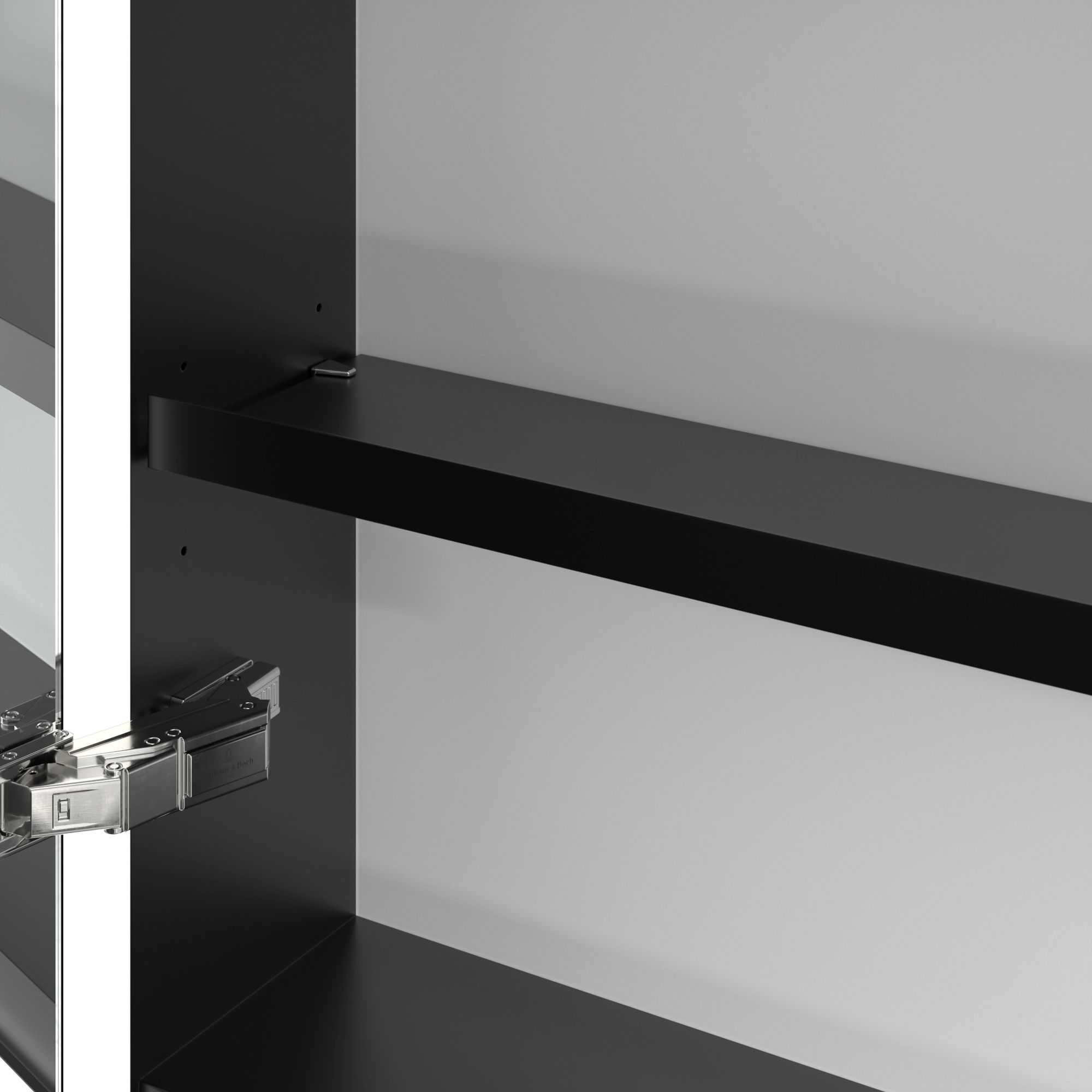 Villeroy & Boch My View+ szafka 160x16,8x75 cm z lustrem biała B48216VE