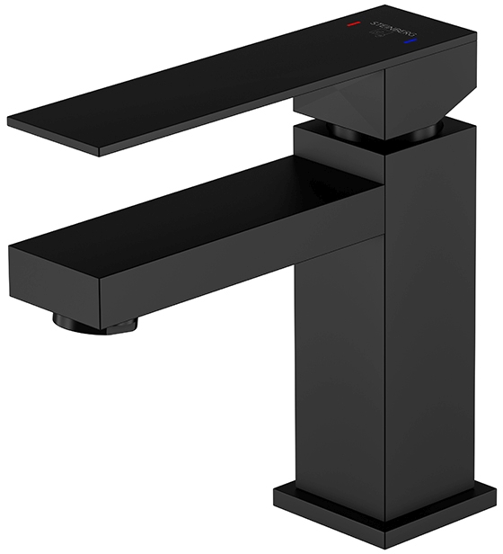 Steinberg 160 bateria umywalkowa stojąca czarny mat 1601010S - Wysyłka w 24h