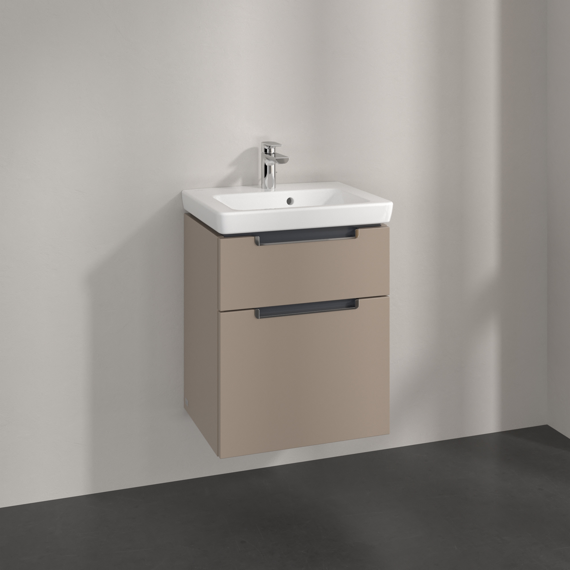 Villeroy & Boch Subway 2.0 szafka 48,5x38x59 cm podumywalkowa wisząca Taupe A90710VM