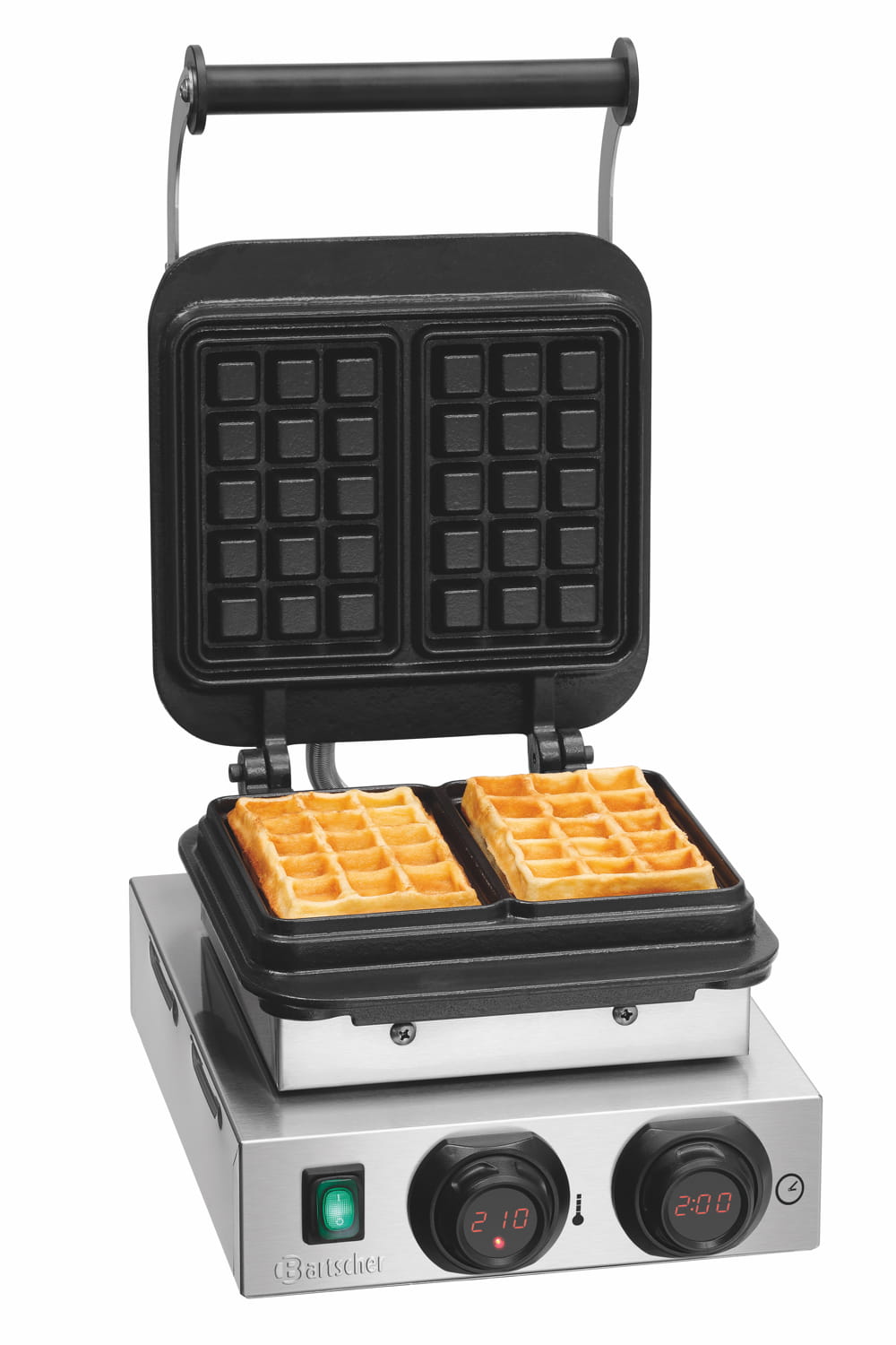 Gofrownica do gofrów brukselskich, timer, wyświetlacz Bartscher