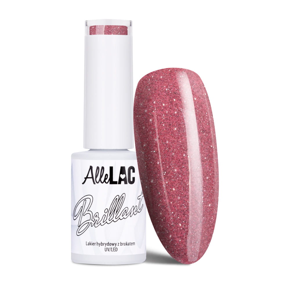 Lakier hybrydowy LED/UV Gel Polish AlleLac Brillant Nr 136 HEMA/Di-HEMA Free 5g