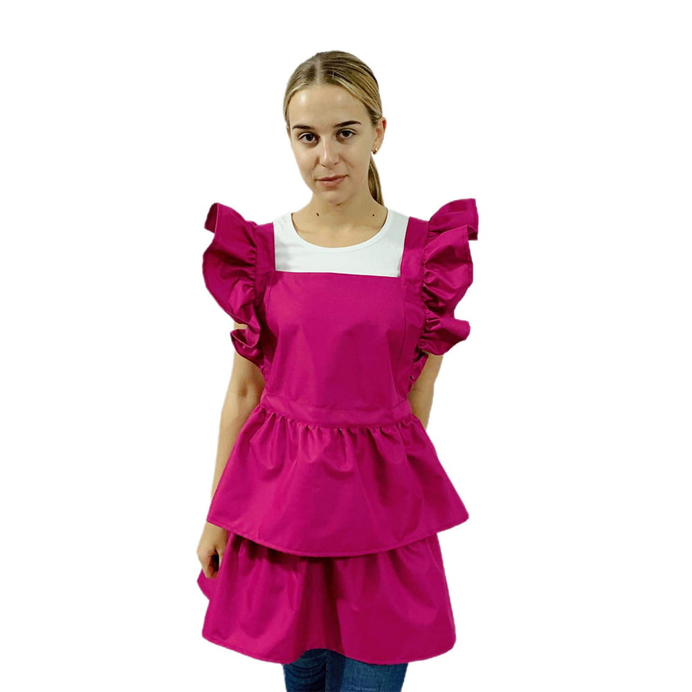 Fartuszek kosmetyczny Diamond Butterfly Fuksja