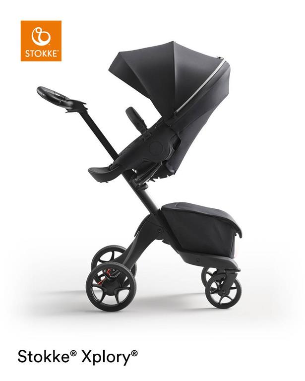 Stokke Xplory X - wózek spacerowy-Rich Black