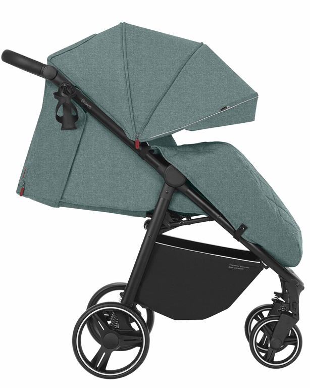 Carrello Bravo - dziecięcy wózek spacerowy-Bay Green