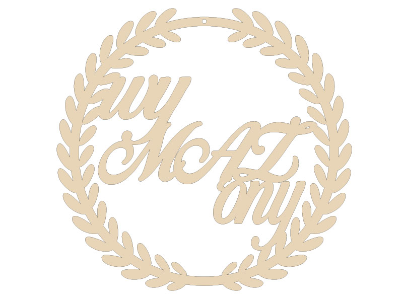 Obręcz koło do łapacza snów, makramy wy-MĄŻ-ony 20cm