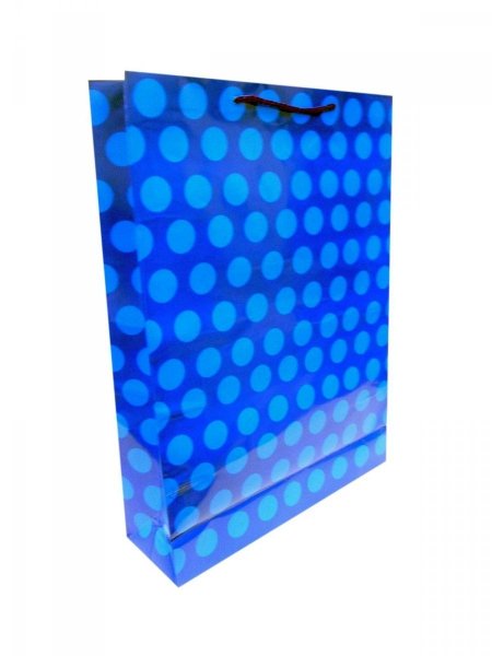 Ozdobne opakowanie, torebka na prezent 18x23 wz. Grochy 03