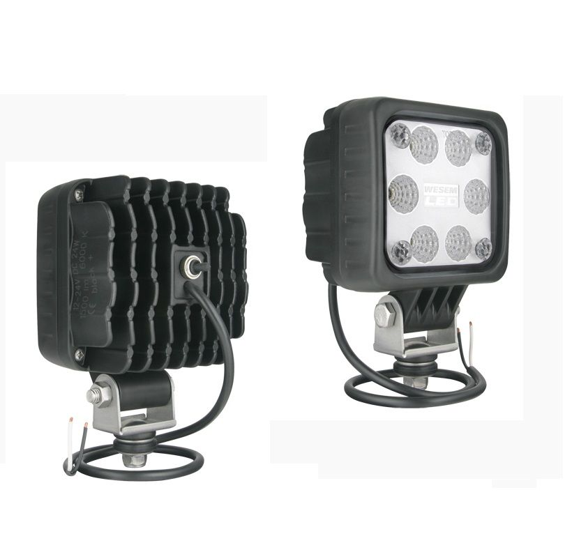 Lampa robocza LED 50° 2500lm kabel i włącznk LED6F.49980 Wesem