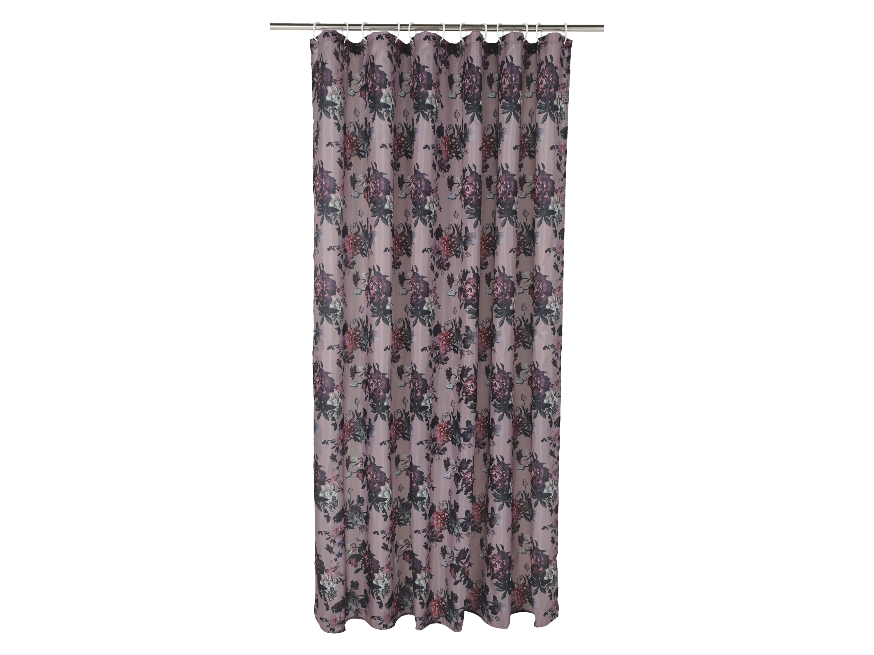 Livarno Zasłona prysznicowa, 180 x 200 cm Fioletowy
