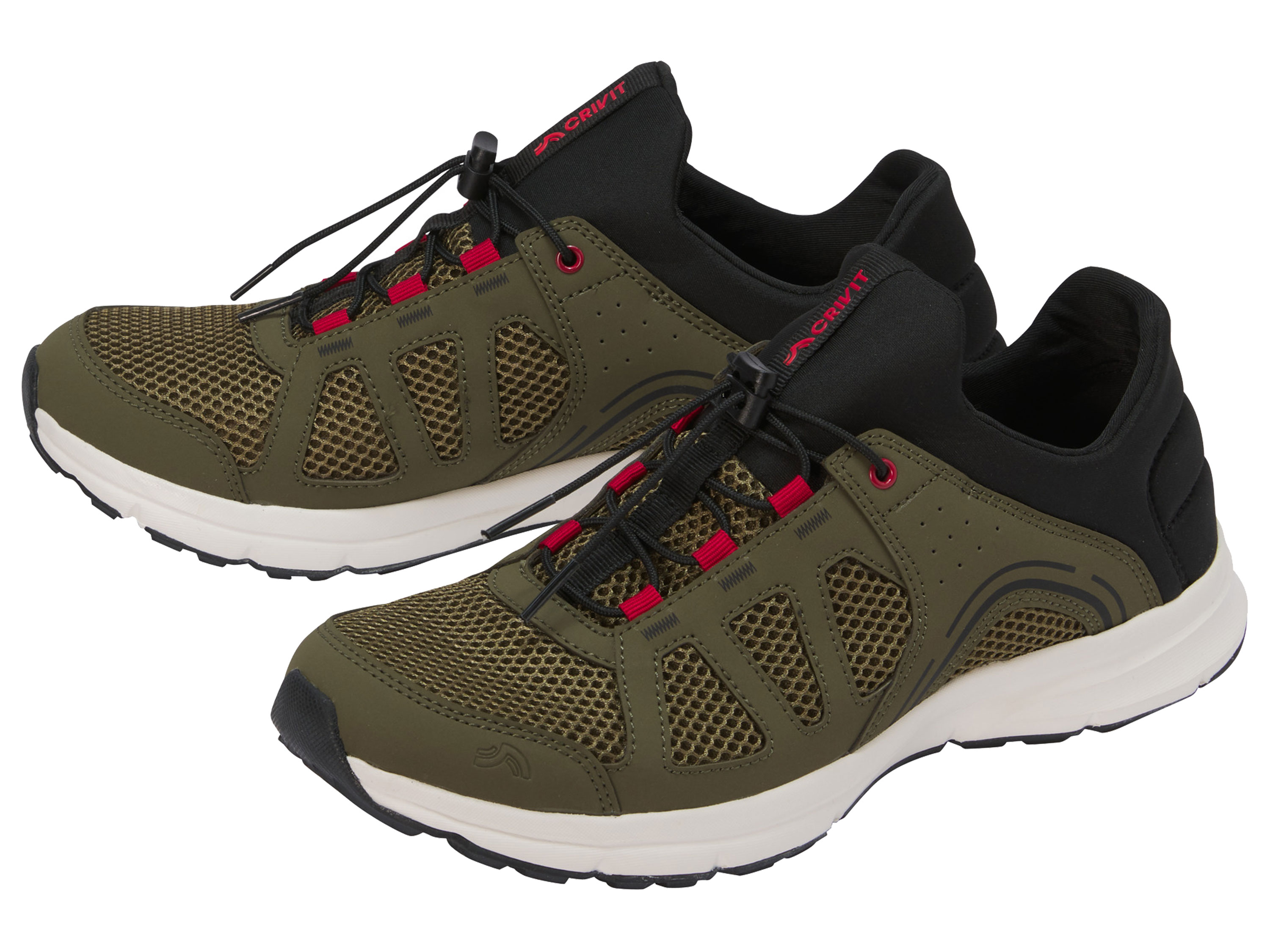 Crivit Obuwie outdoorowe męskie Oliwkowy, 46