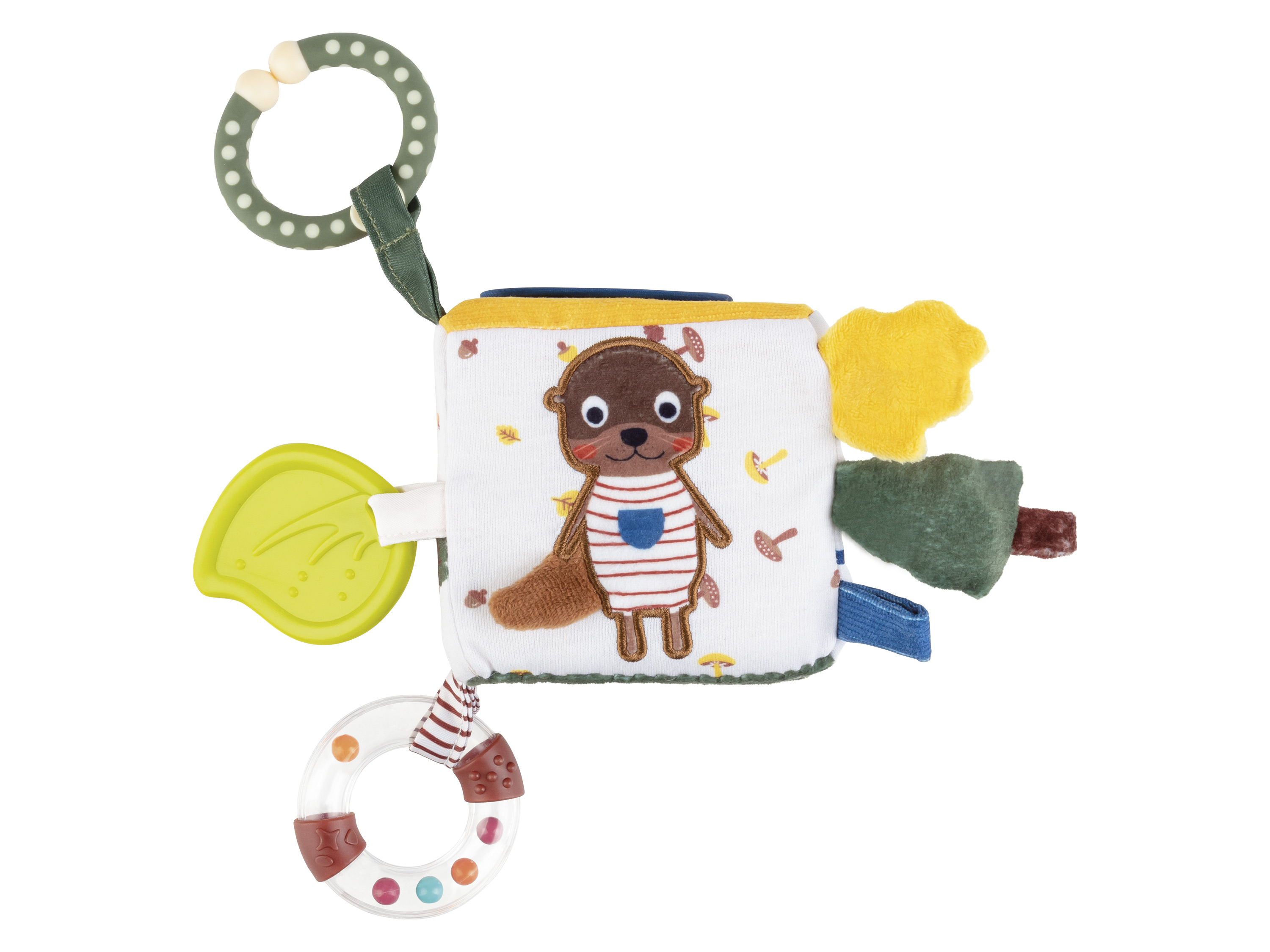 lupilu Zabawka niemowlęca, z zawieszką Kostka aktywizująca