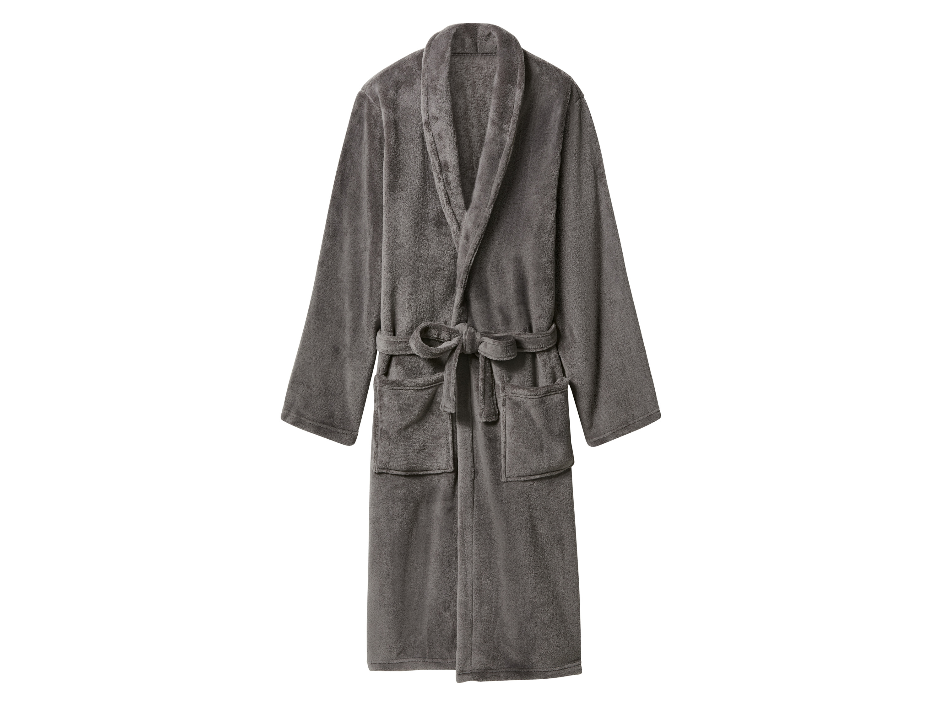 Livarno Szlafrok damski lub męski Szary, L