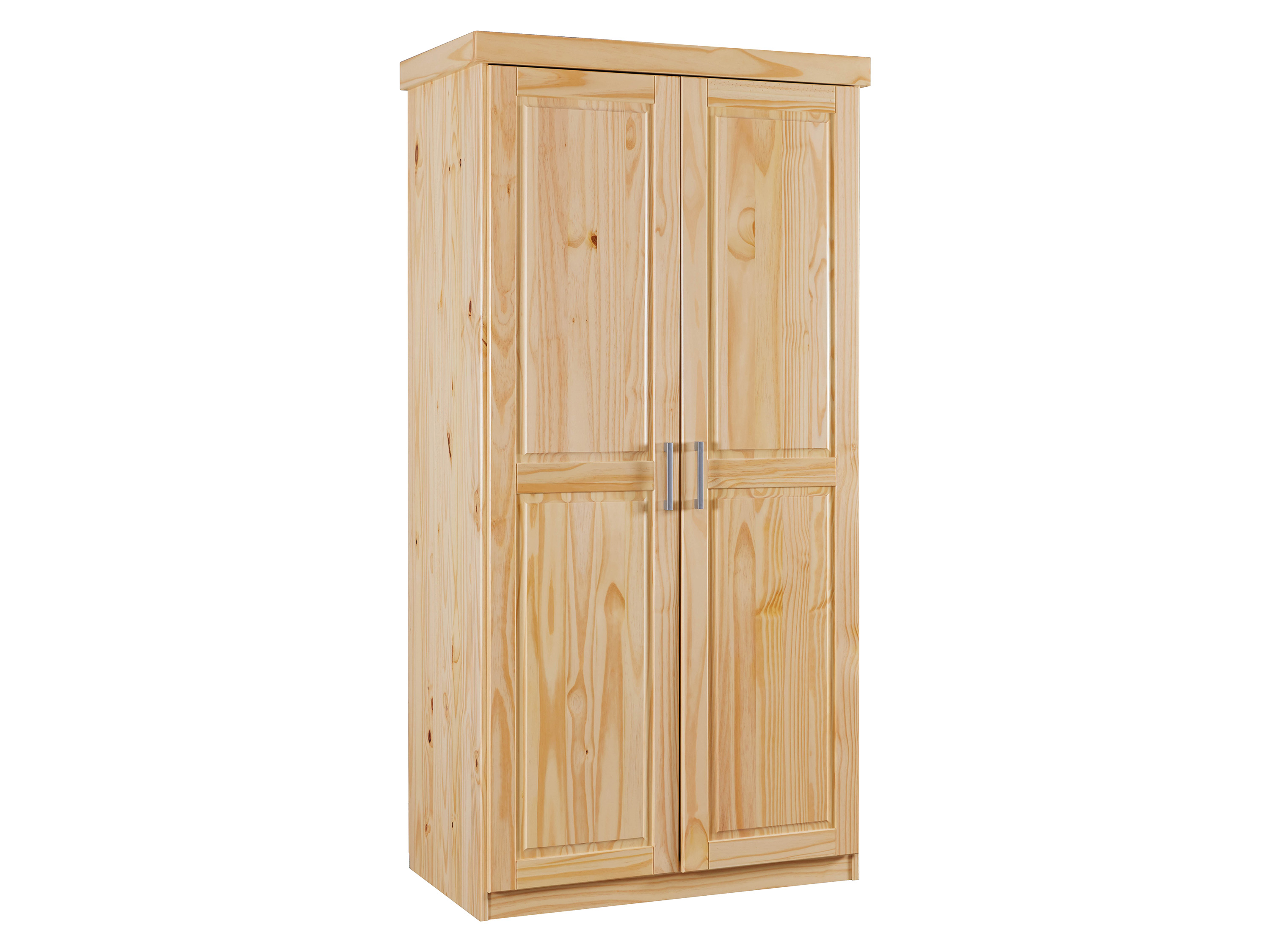 Inter Link Szafa, trwała i stabilna. 2-drzwiowa, Naturalny
