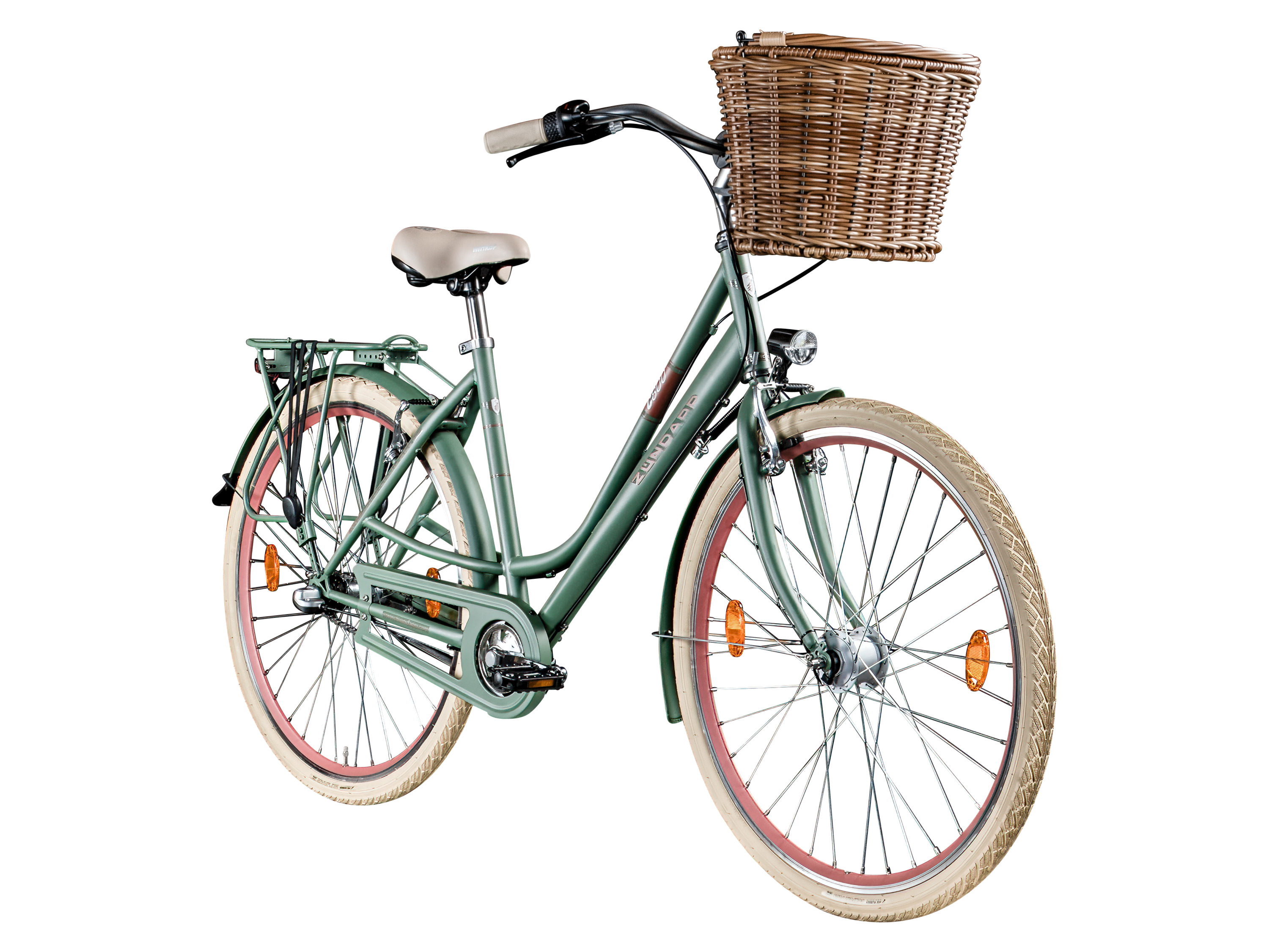 Zündapp Rower miejski »C800« 28 cali Khaki