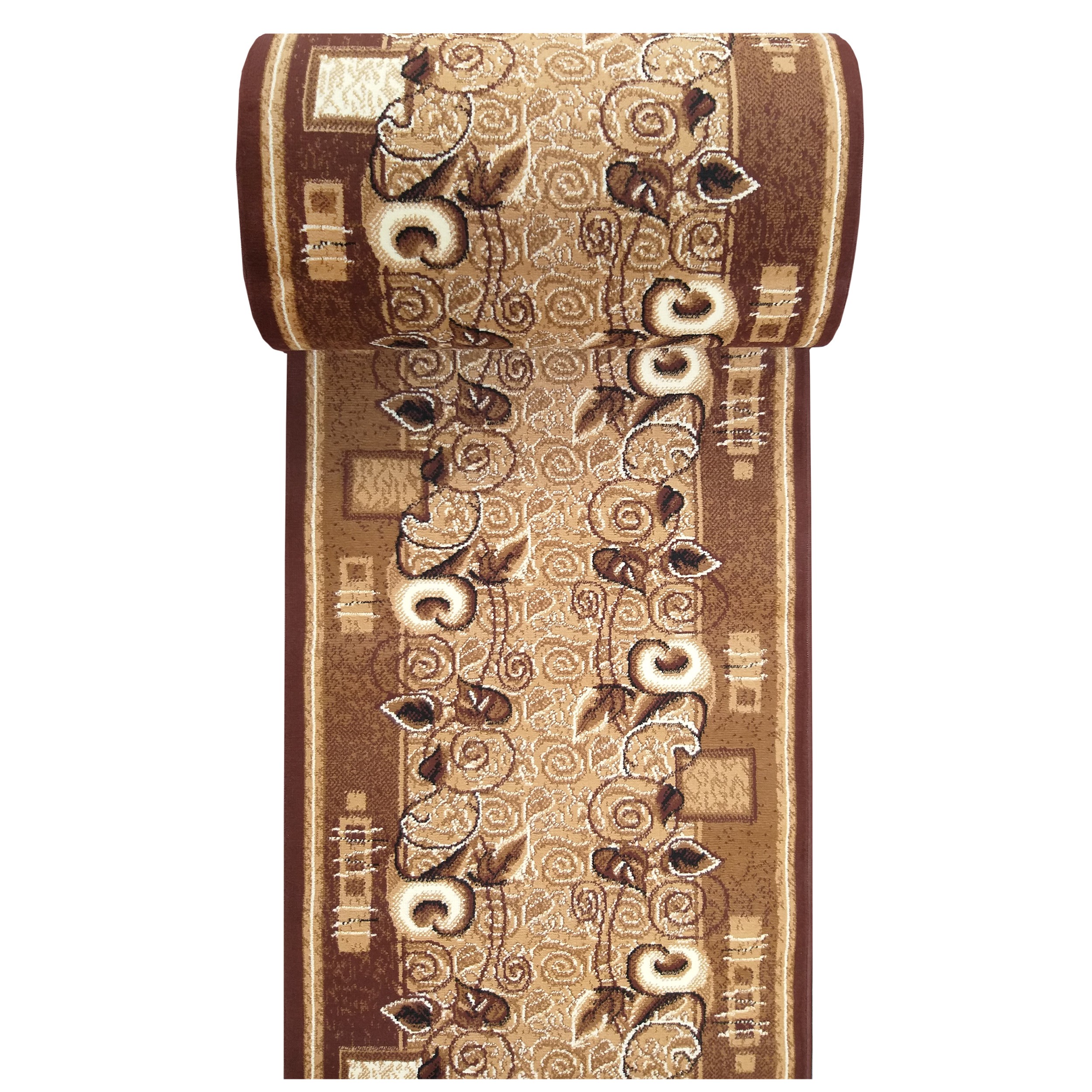 Chodnik BCF Alfa 11 brązowy 120 cm