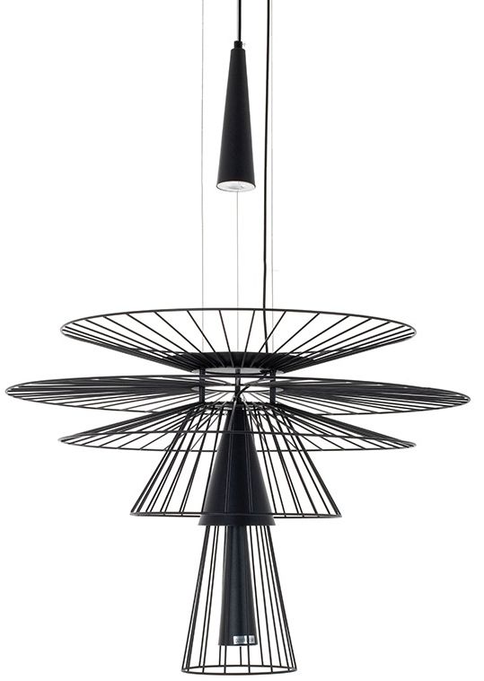 Darmowa Dostawa - Lampa wisząca 2x5 W czarna Moosee Sesto MSE1501100139