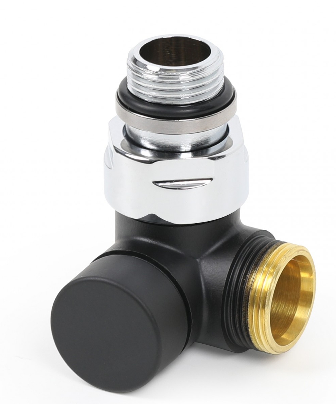 Darmowa Dostawa - Zawór trójosiowy czarny Terma TGZOCM003