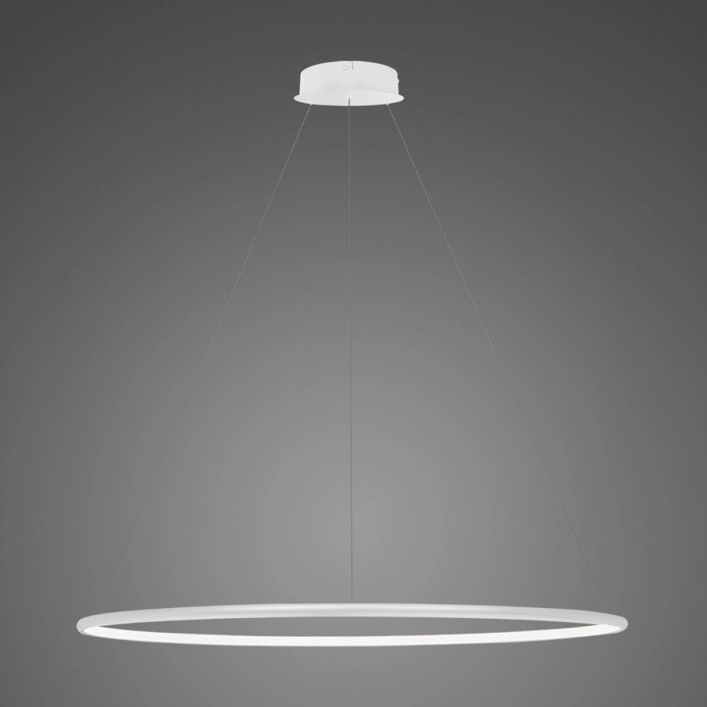 Darmowa Dostawa - Lampa wisząca 1x38 W biała Altavola Design Ledowe Okręgi LA073P100in3kwhitedimm