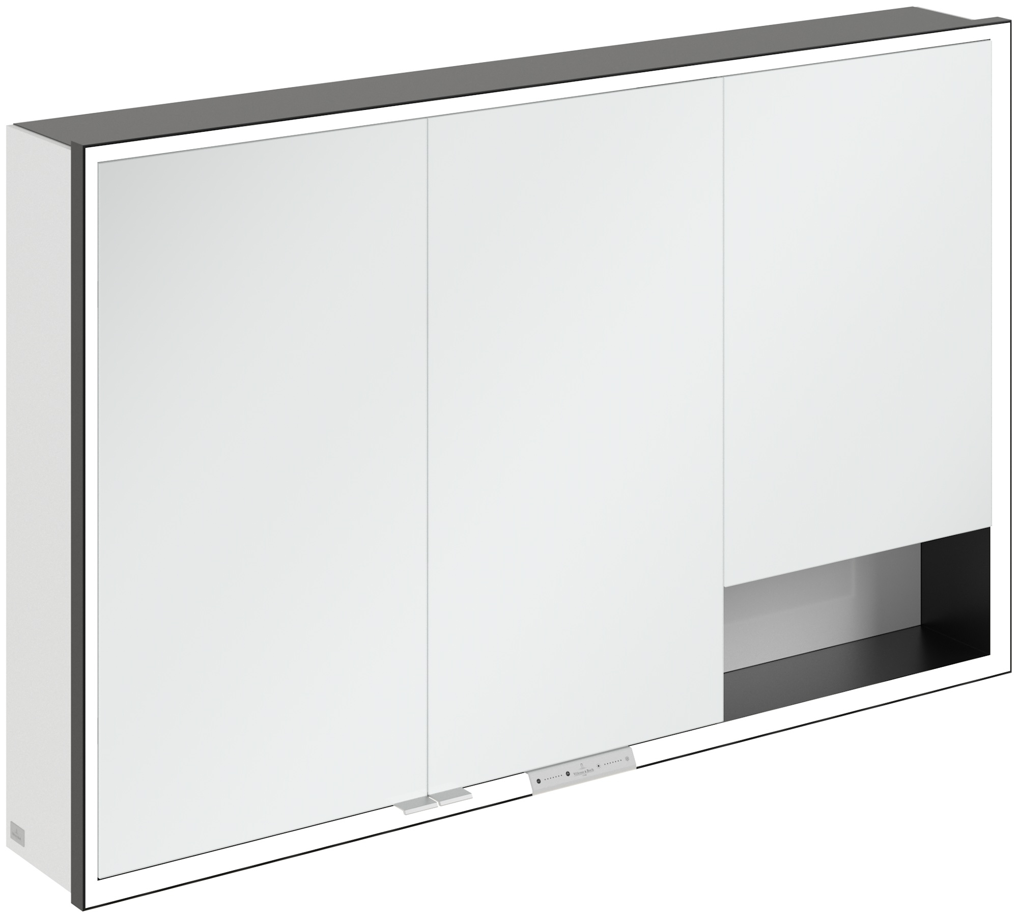 Darmowa Dostawa - Szafka 120x16.8x75 cm z lustrem biała Villeroy & Boch My View+ B48112VE