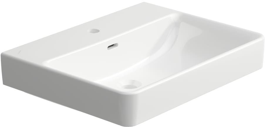 Darmowa Dostawa - Umywalka 60x46.5 cm prostokątna ścienna-meblowa biała Laufen Pro S H8109634001041