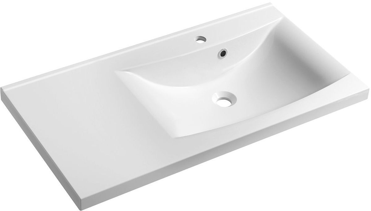 Darmowa Dostawa - Umywalka 90x48 cm prostokątna meblowa biała Sapho Luciola 50094