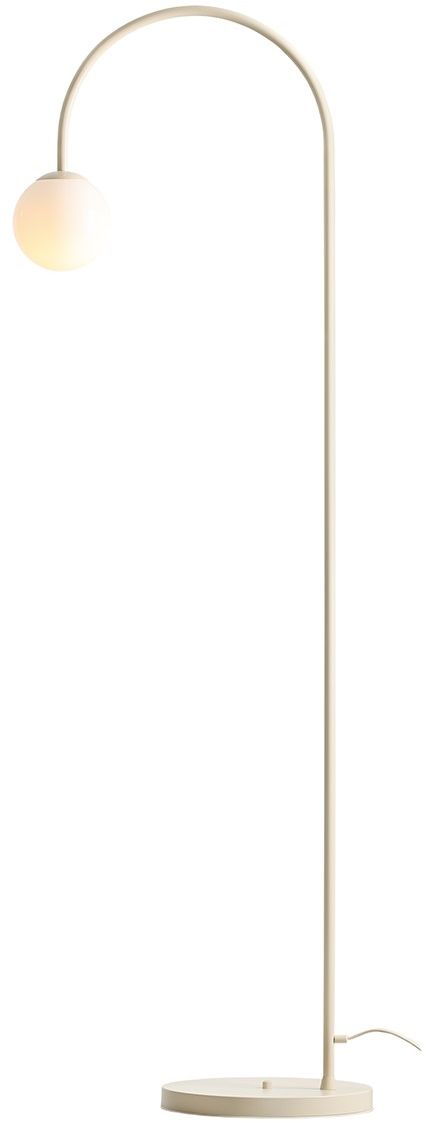 Darmowa Dostawa - Lampa stojąca 1x10 W kremowa Aldex Una 1116A9