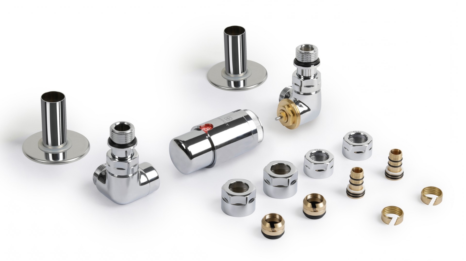 Darmowa Dostawa - Zestaw termostatyczny chrom Terma Vision All in One TGETVISIPKCRO