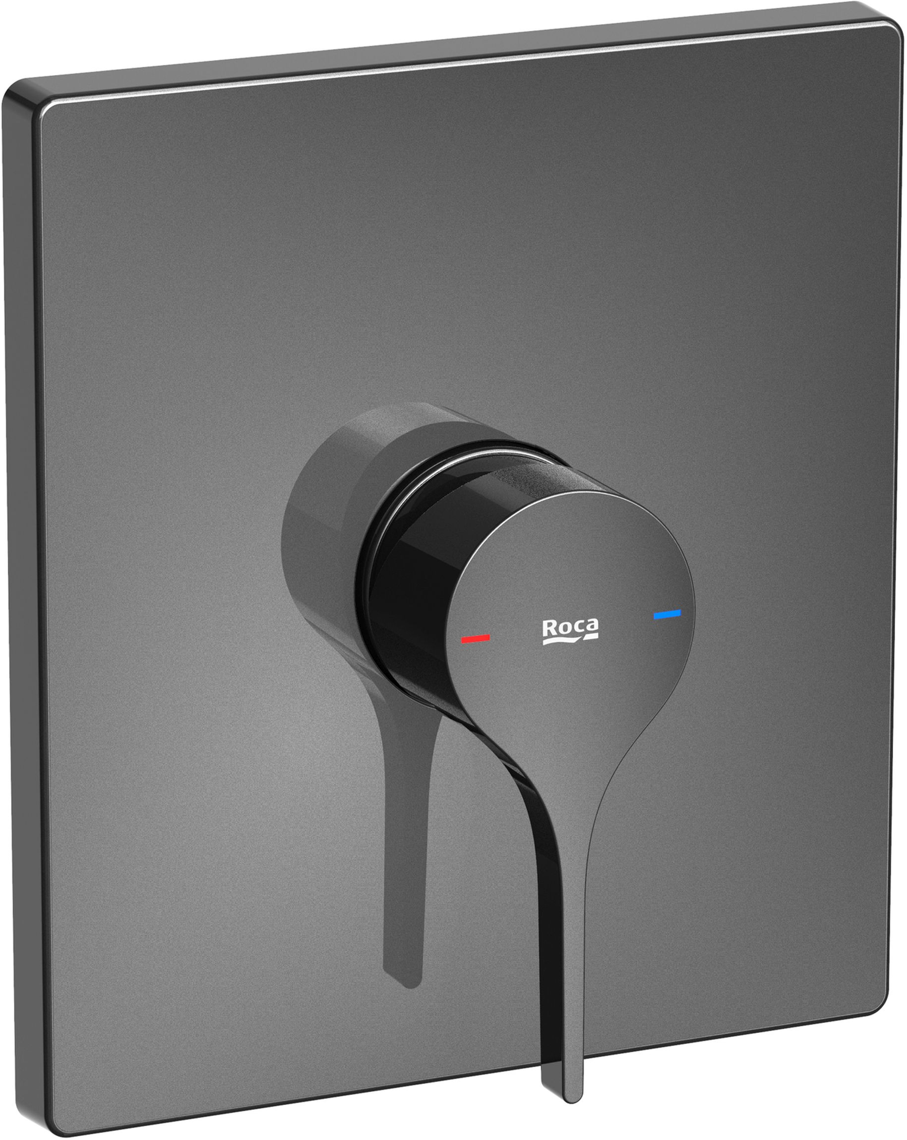 Darmowa Dostawa - Bateria prysznicowa podtynkowa czarna Roca Insignia Black A5A2B3ACN0
