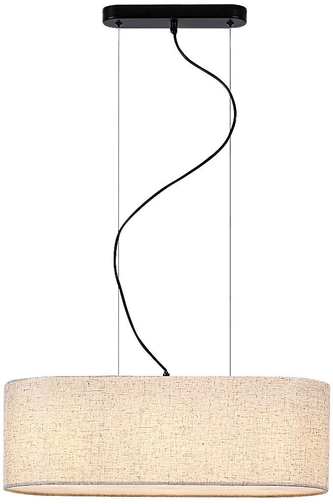 Darmowa Dostawa - Lampa stojąca 3x40 W czarna-beżowa Rabalux Narmin 72251