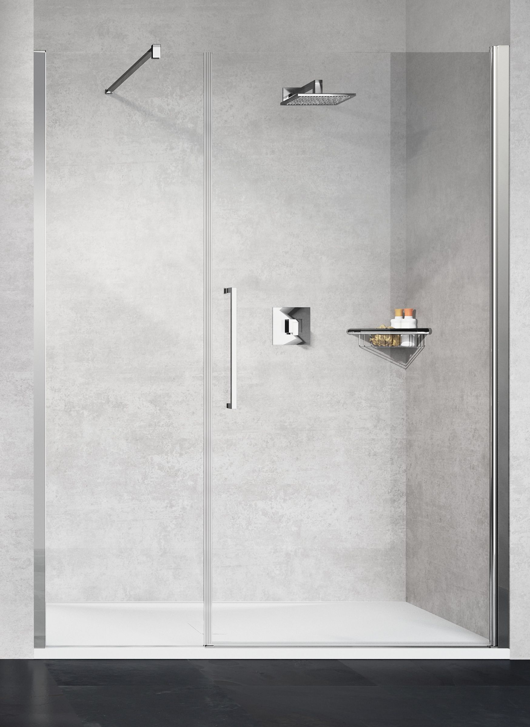 Darmowa Dostawa - Drzwi prysznicowe uchylne Novellini Young Y2GFL1141B