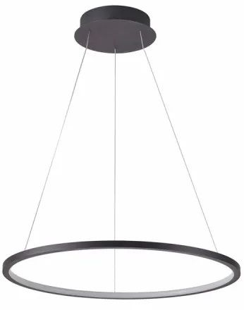 Darmowa Dostawa - Lampa wisząca 1x24 W czarna Italux Vinola PND56135B040RPCBK3KS4K