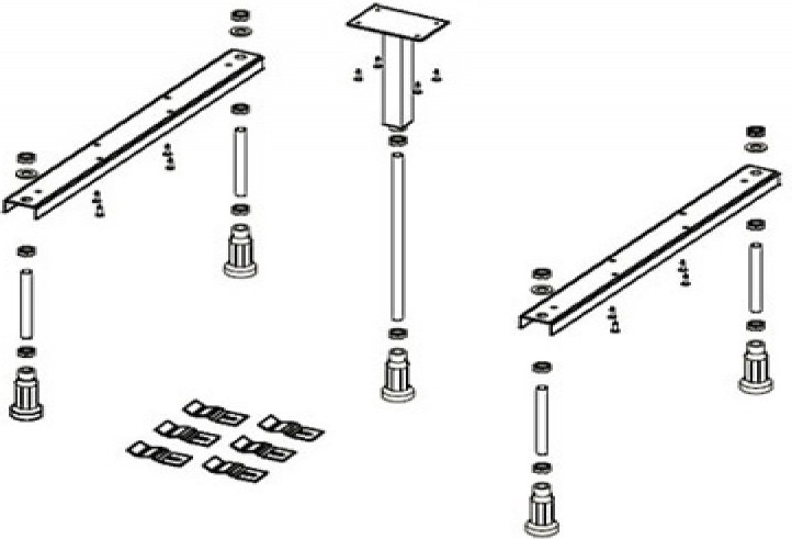 Darmowa Dostawa - Nogi do brodzika Riho Basel 207111