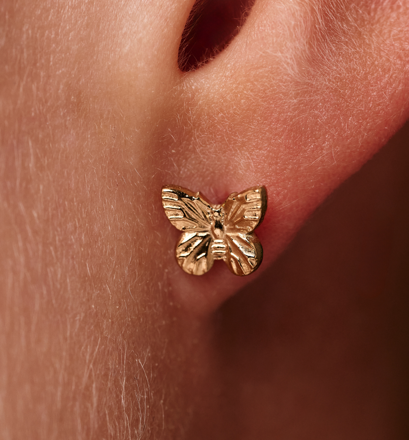 Kolczyki w kształcie motyla KSY0559 - By Dziubeka