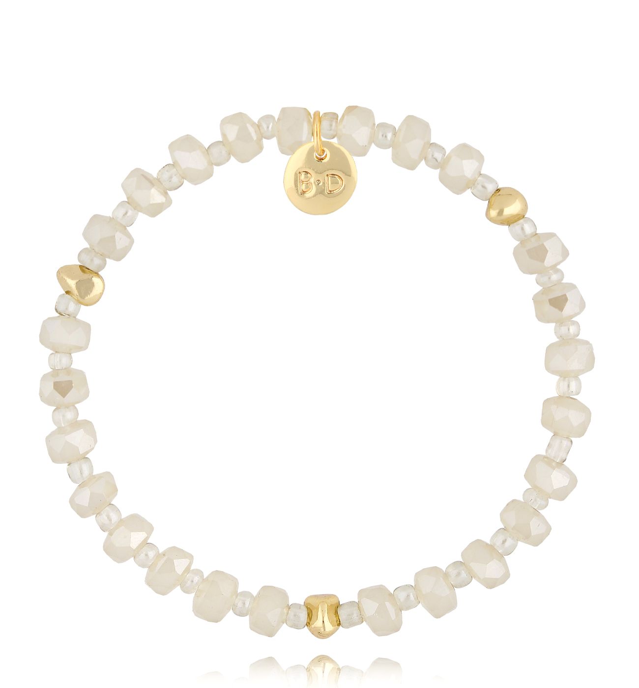 Bransoletka z kryształkami BCY0332 - By Dziubeka