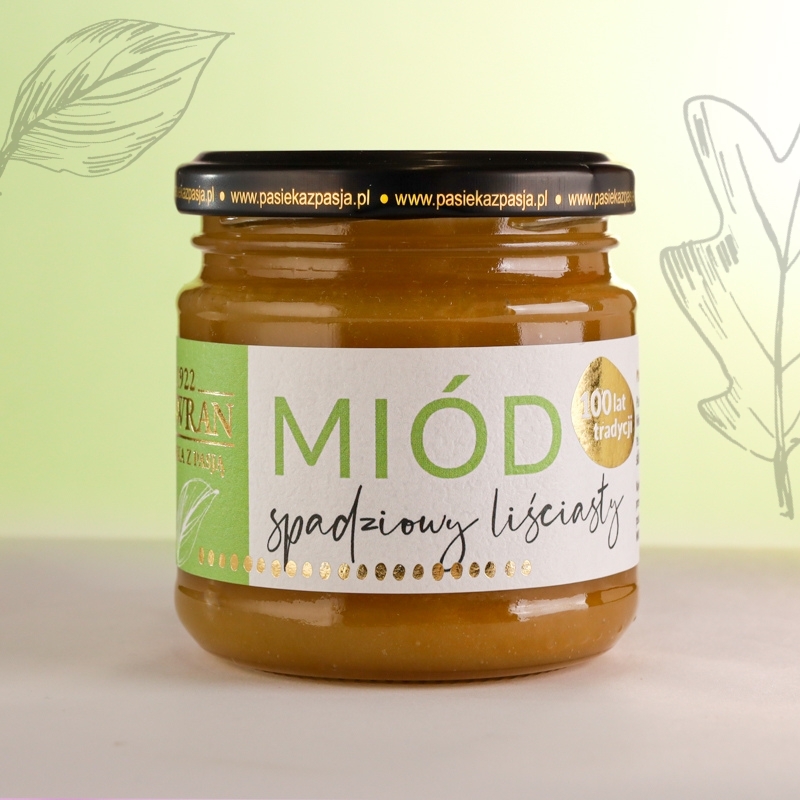 Miód spadziowy liściasty 260g