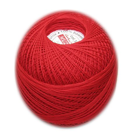 kordonek MUZA 20 kol. 343 / czerwony