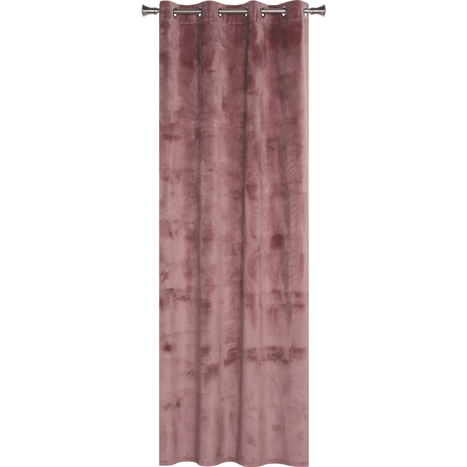 Zasłona VELVET na przelotkach 140 x 260 cm wrzosowa
