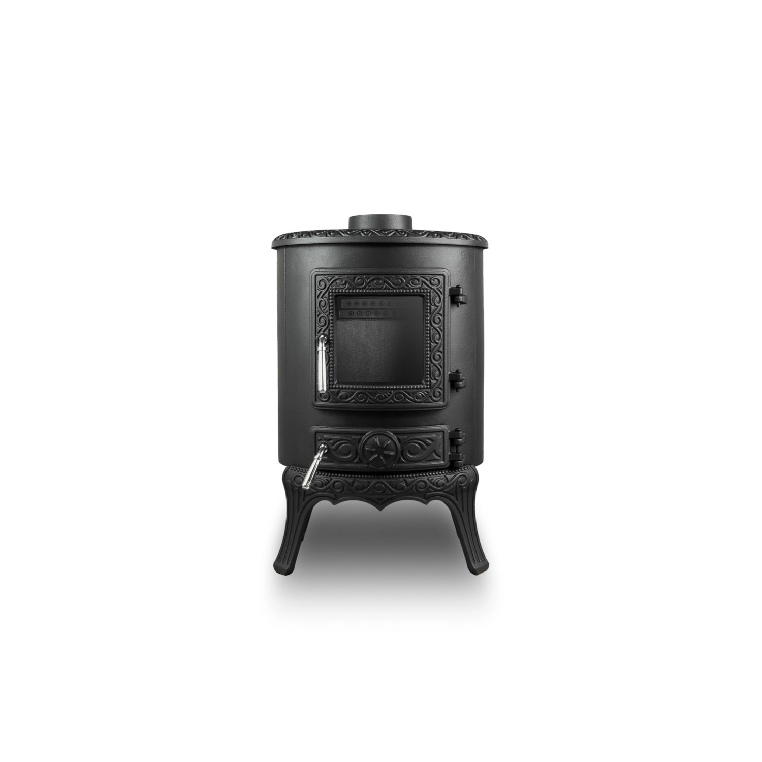 Nordflam Piec kominkowy Palestro czarny 66x44x44