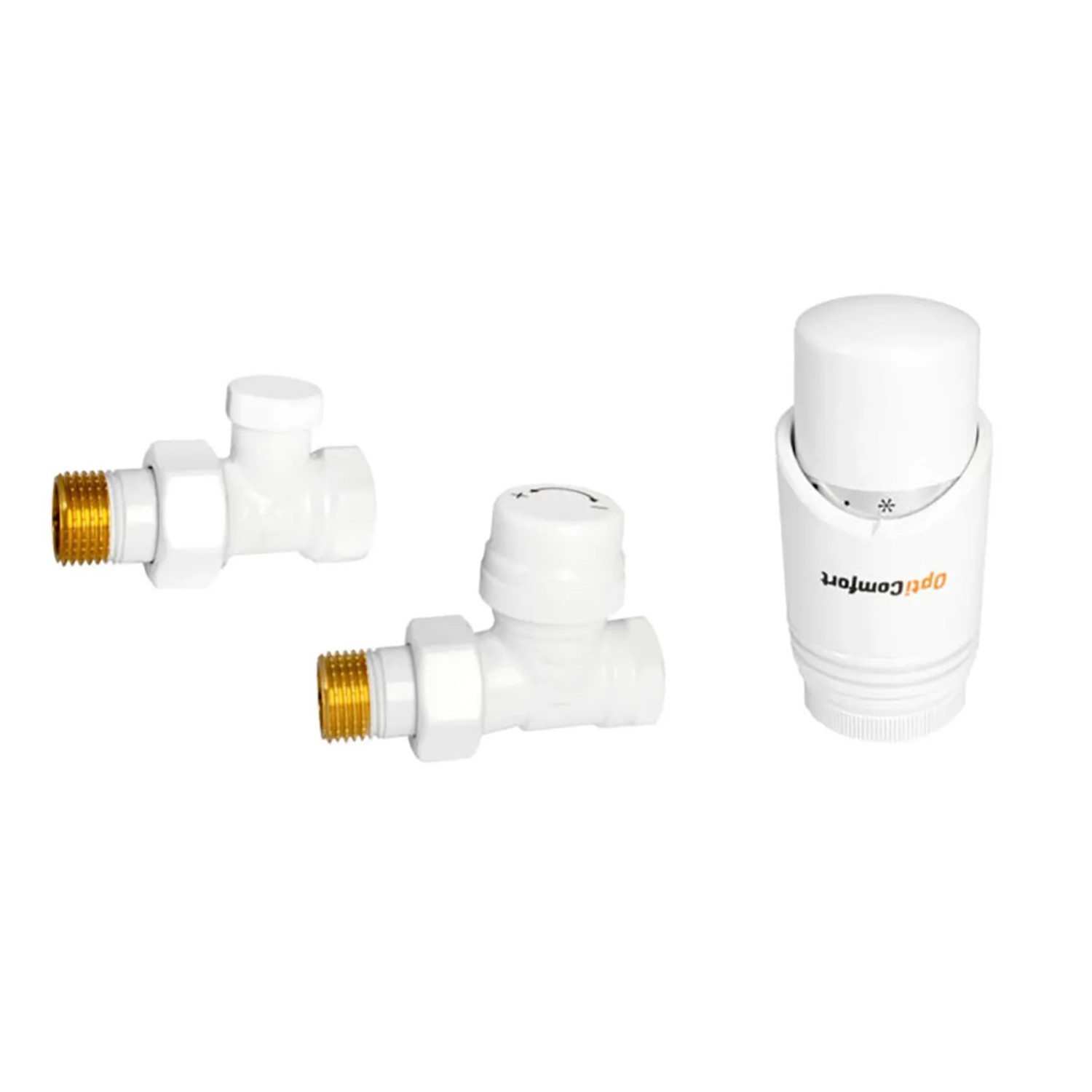 Idmar Zestaw termostatyczny proste biały 408