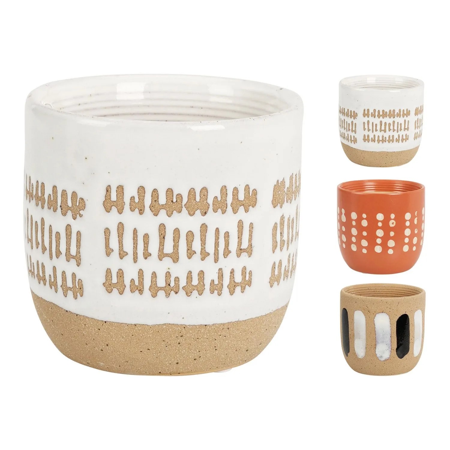Osłonka ceramiczna Afrik mix - 10 cm