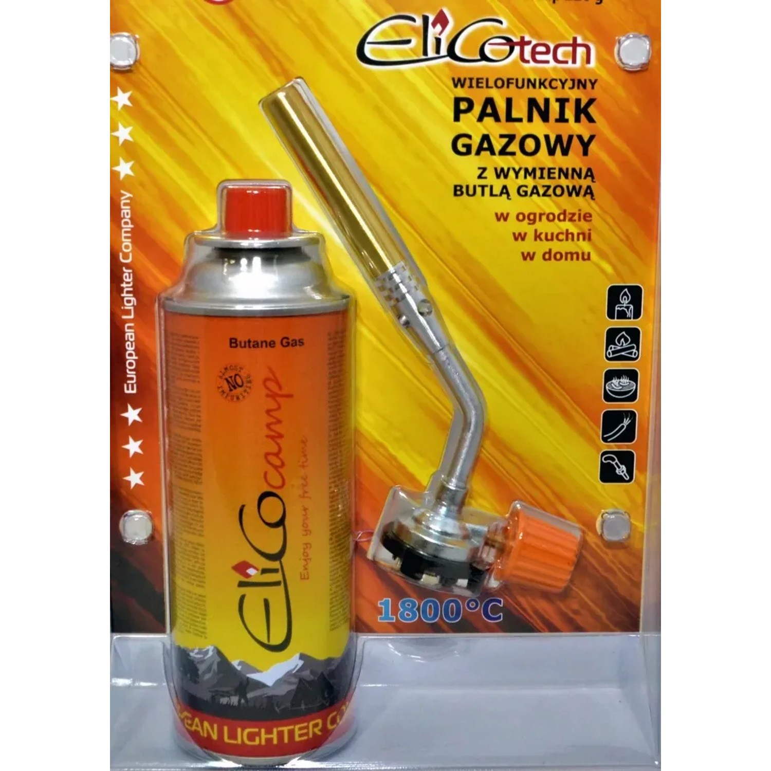 Palnik lutowniczy RK-5001T + gaz