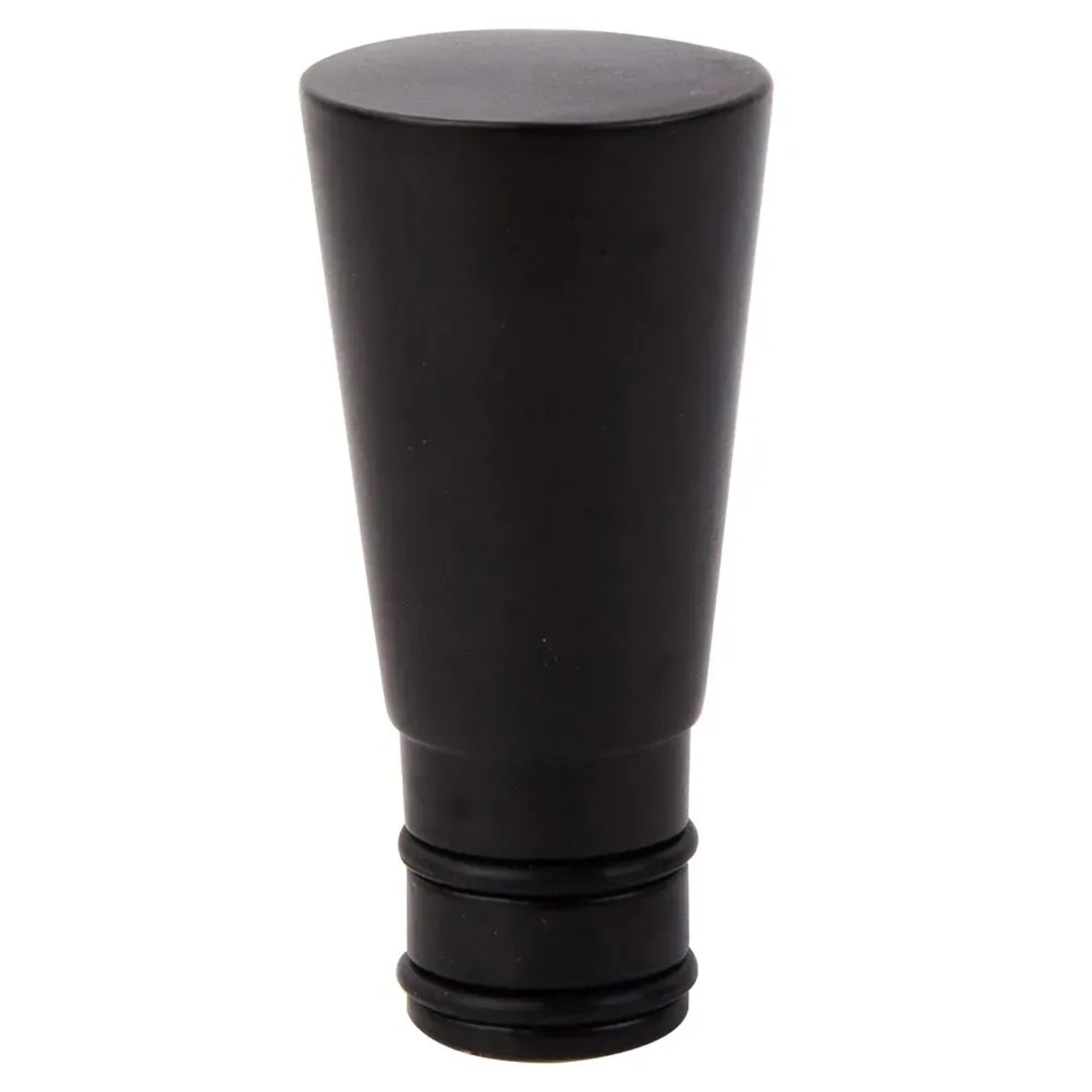 FUSION zakończenie kielich czarny mat 2 szt.