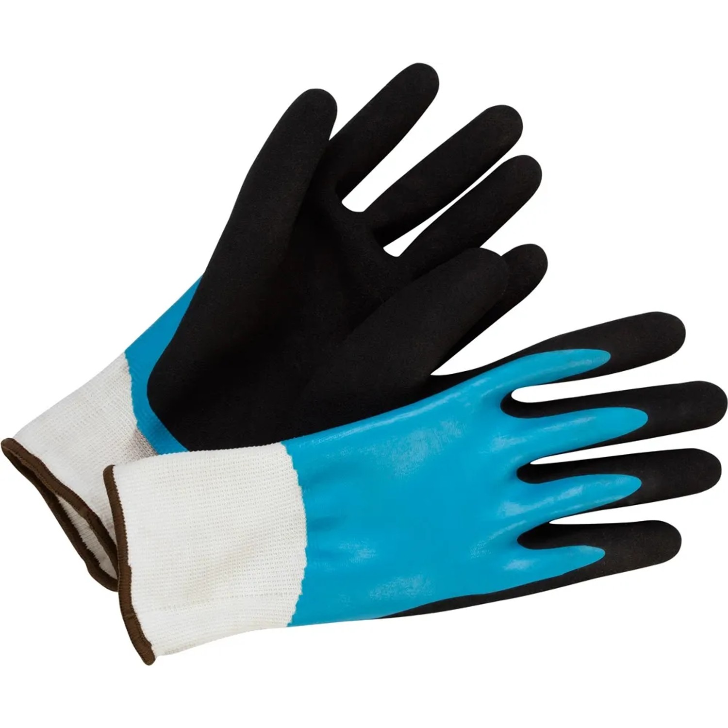 LUX-TOOLS Rękawice nitrylowe niebieskie rozm. 8