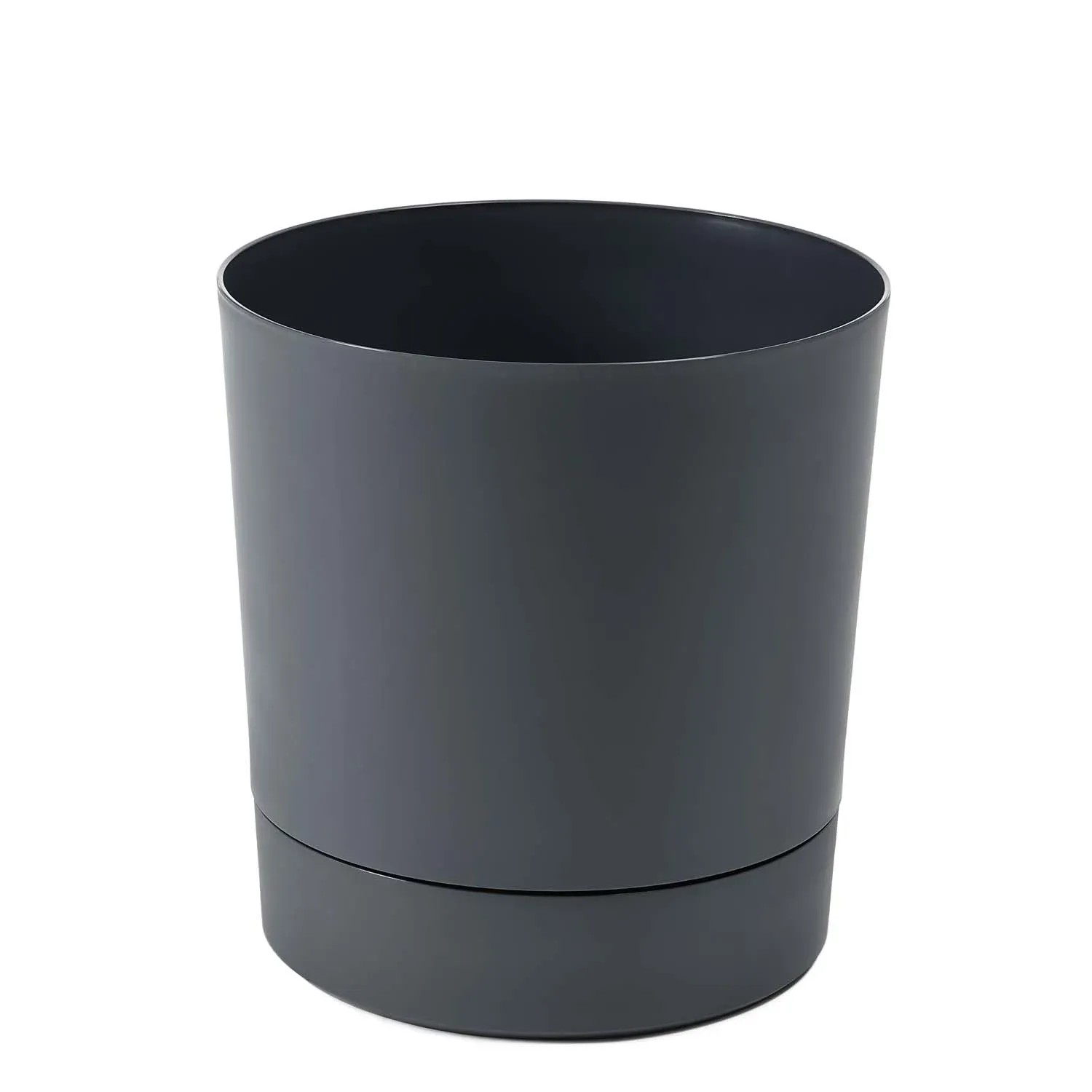 Doniczka Aura antracyt recycled - śr. 12,5 cm