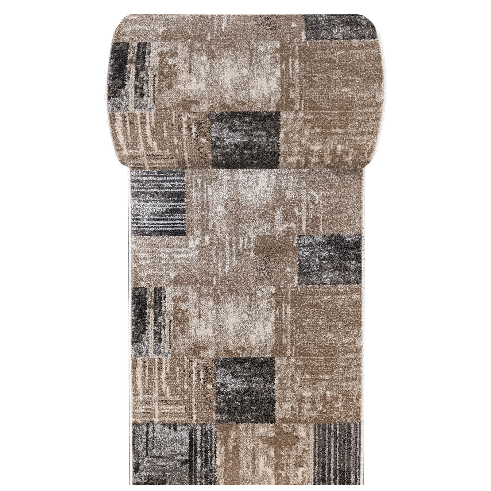 Chodnik Pula 24 - brązowy - szerokość od 60 cm do 150 cm