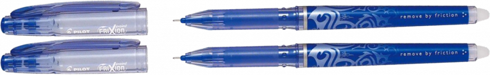2x Cienkopis wymazywalny Pilot, Frixion Point, 0.5mm, niebieski