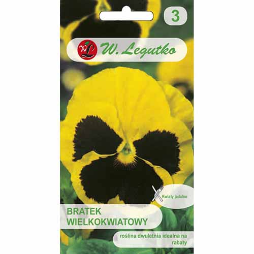 1 pac, Panseluțe cu flori mari Firnengold, Rhinegold - Semințe: Mod de ambalare: 0.5 g