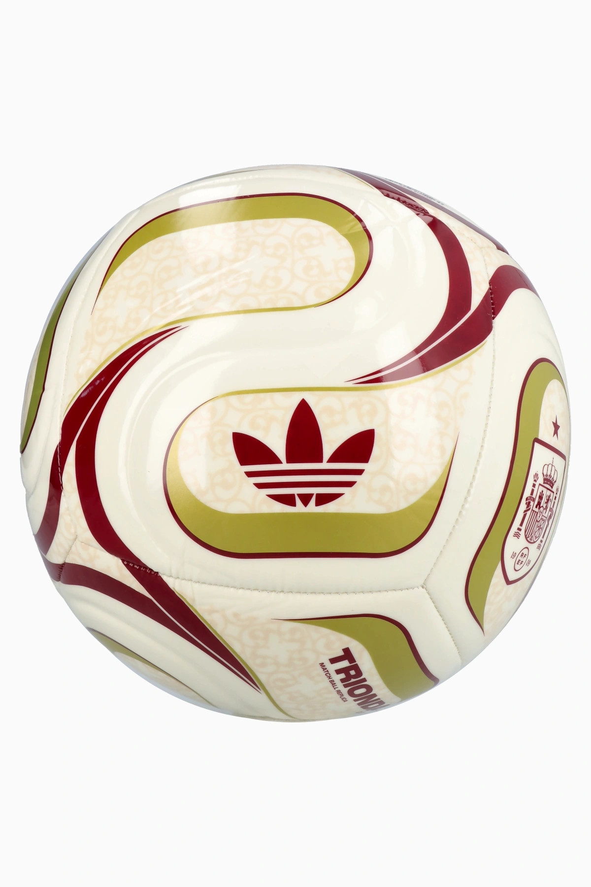 Piłka Reprezentacji Hiszpanii adidas Originals 2026 Trionda Club rozmiar 5 - Beżowy